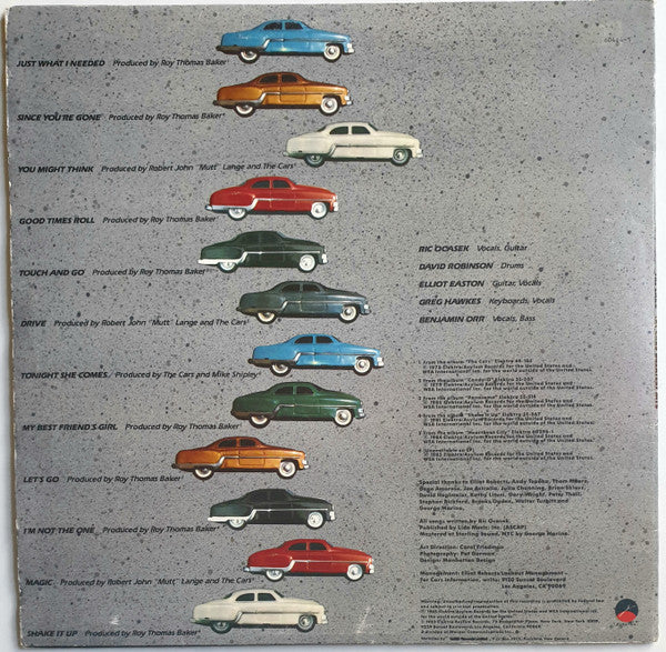 The Cars : The Cars Greatest Hits (LP, Comp)