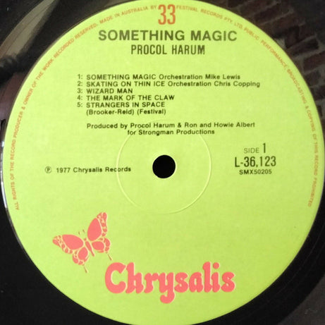 Procol Harum : Something Magic (LP, Album, Gat)