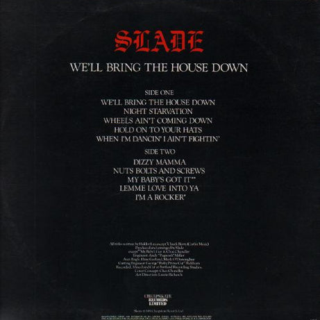 Slade : We'll Bring The House Down (LP, Album, Comp)