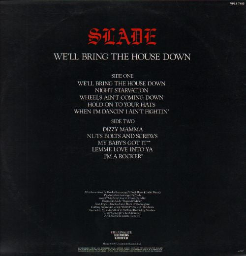 Slade : We'll Bring The House Down (LP, Album, Comp)