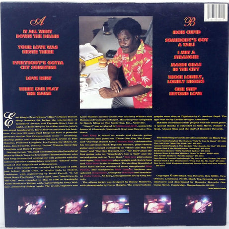 Earl King & Roomful Of Blues : Glazed (LP, Album)