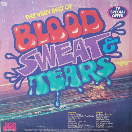 Blood, Sweat And Tears : The Very Best Of Blood, Sweat And Tears (LP, Comp)