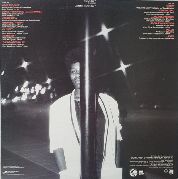 Joan Armatrading : Track Record (LP, Comp)