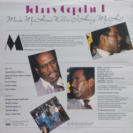 Johnny Copeland : Make My Home Where I Hang My Hat (LP, Album)