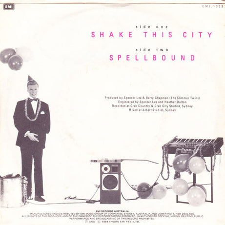 Non Stop Dancers : Shake This City (7", Single)