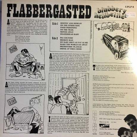 Blubbery Hellbellies : Flabbergasted (LP)