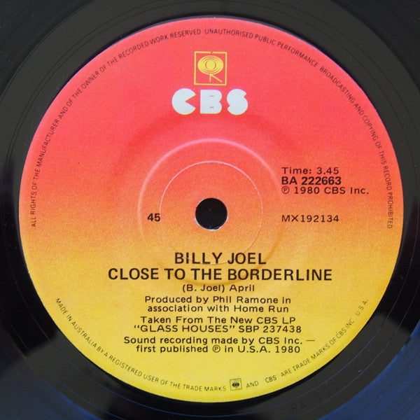 Billy Joel : You May Be Right (7", Single)