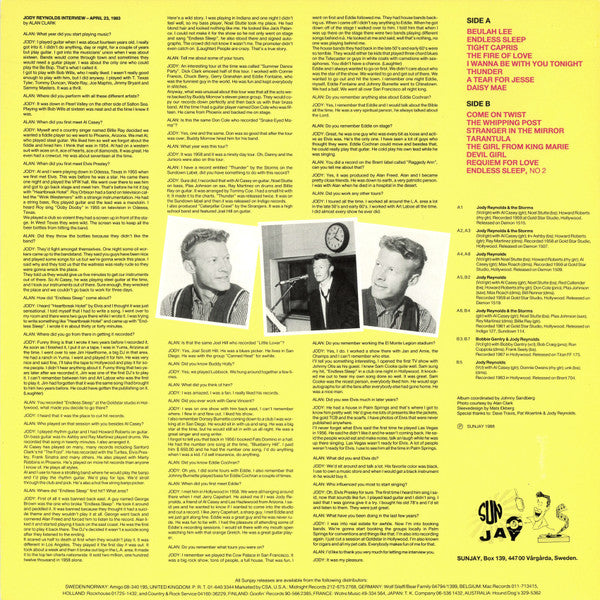 Jody Reynolds : Endless Sleep (LP, Comp)