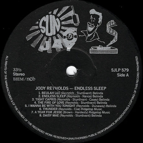 Jody Reynolds : Endless Sleep (LP, Comp)