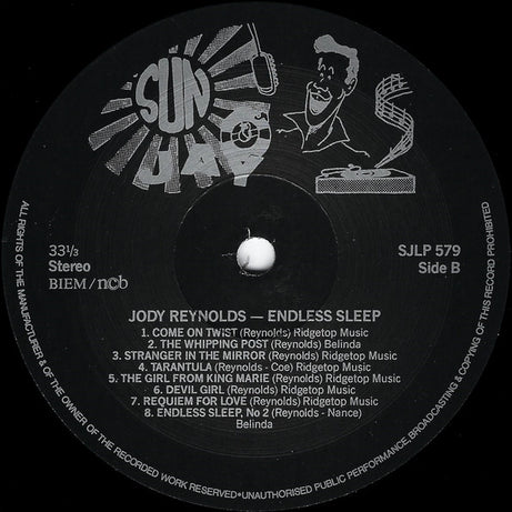 Jody Reynolds : Endless Sleep (LP, Comp)