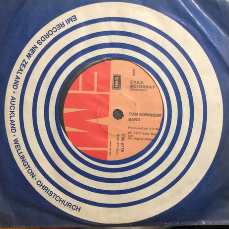 Tom Robinson Band : 2-4-6-8 Motorway (7", Single)