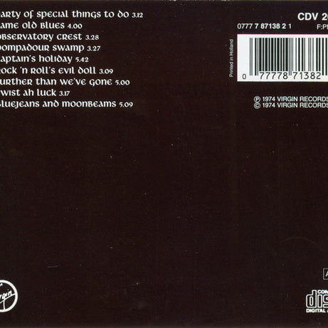 Captain Beefheart And The Magic Band : Bluejeans & Moonbeams (CD, Album, RE)