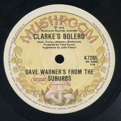 Dave Warner's From The Suburbs : Suburban Boy (7", Single)