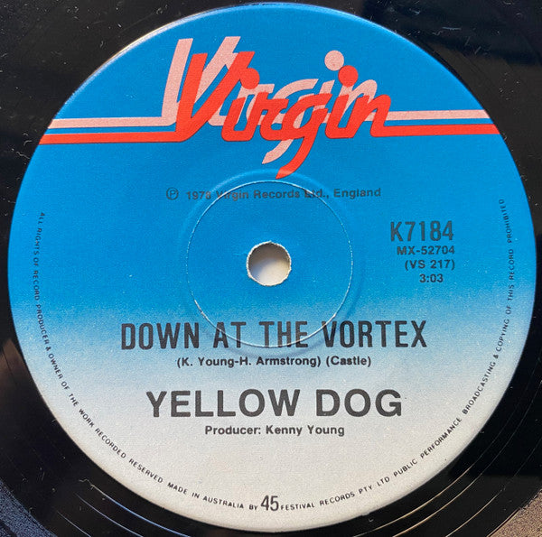 Yellow Dog : Wait Until Midnight (7", Single)