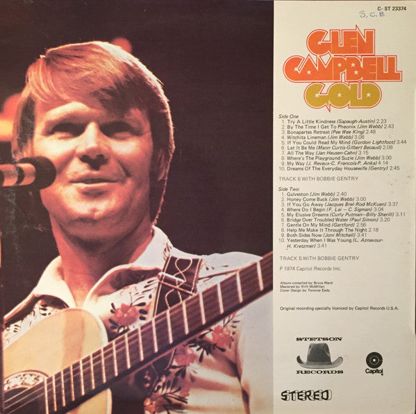 Glen Campbell : Glen Campbell Gold (LP, Comp, S/Edition)
