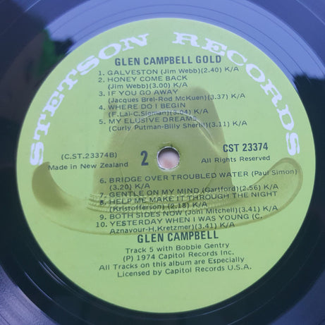 Glen Campbell : Glen Campbell Gold (LP, Comp, S/Edition)