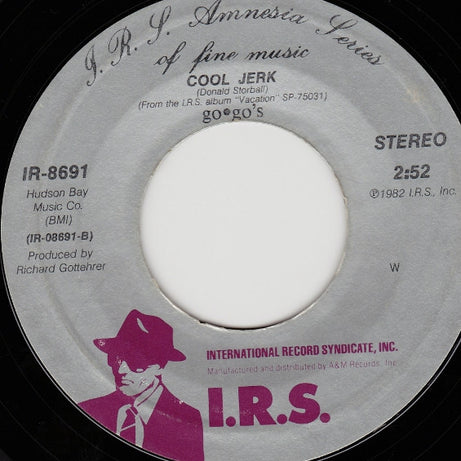 Go-Go's : Vacation (7", Single, Styrene)