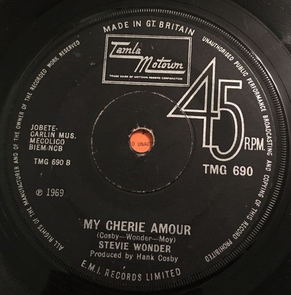 Stevie Wonder : Don't Know Why I Love You (7", Single, RP, Sol)