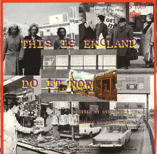 The Clash : This Is England (7", Single)