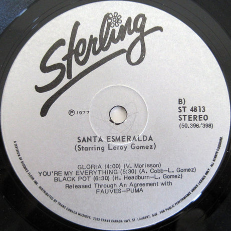 Santa Esmeralda Starring Leroy Gomez : Don't Let Me Be Misunderstood (LP, Album)