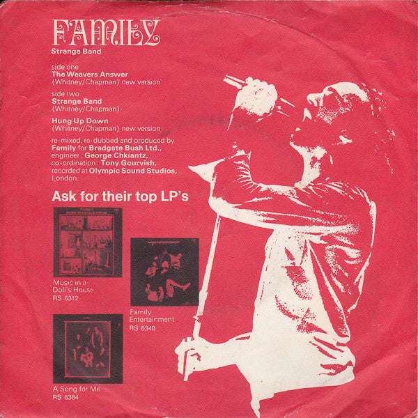 Family (6) : Strange Band (7", Single)