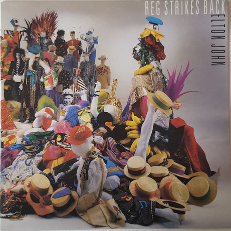 Elton John : Reg Strikes Back (LP, Album, Gat)