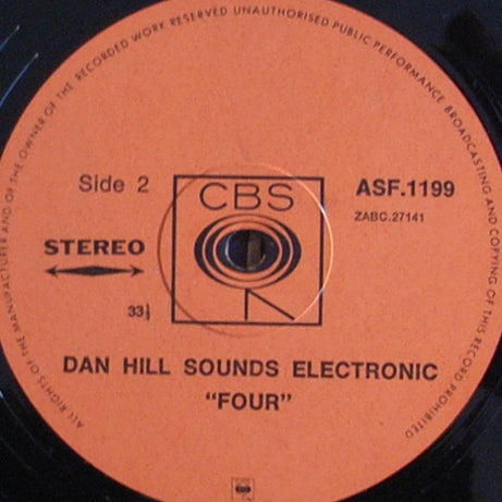 Dan Hill (2) : Sounds Electronic "Four" (LP, Album)