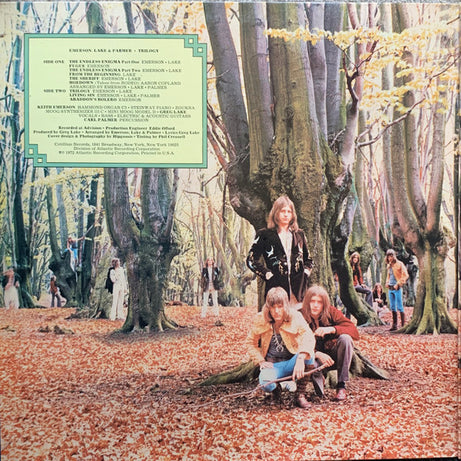 Emerson, Lake & Palmer : Trilogy (LP, Album, RI )