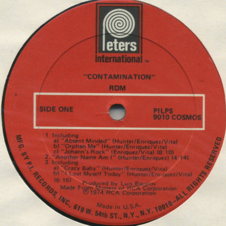 Il Rovescio Della Medaglia : Contamination (LP, Album)