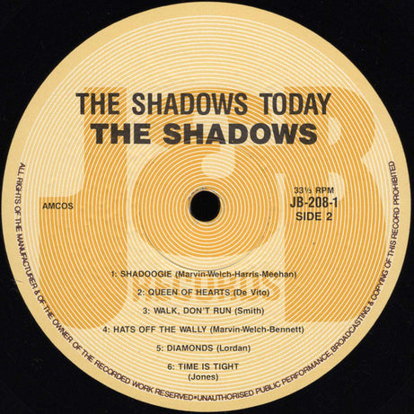 The Shadows : Sounds Of Today (2xLP, Comp)