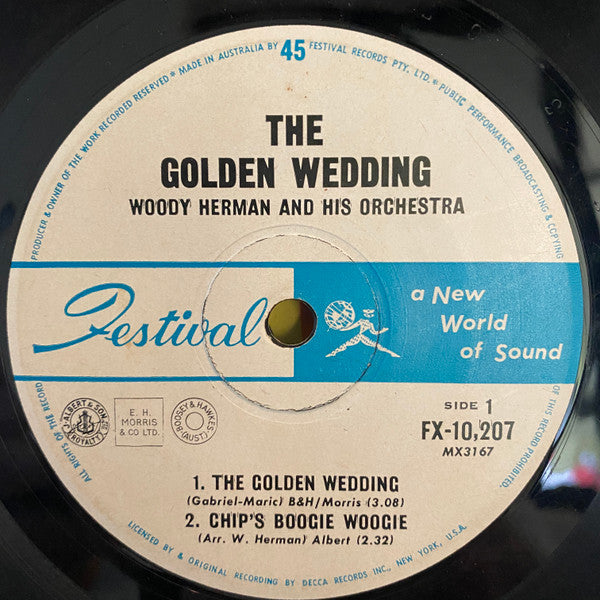 Woody Herman And His Orchestra : The Golden Wedding (7", EP)