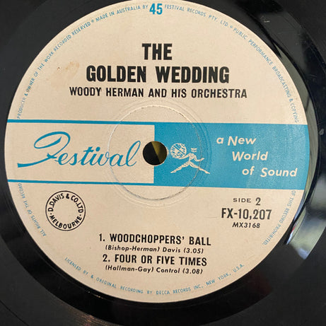 Woody Herman And His Orchestra : The Golden Wedding (7", EP)