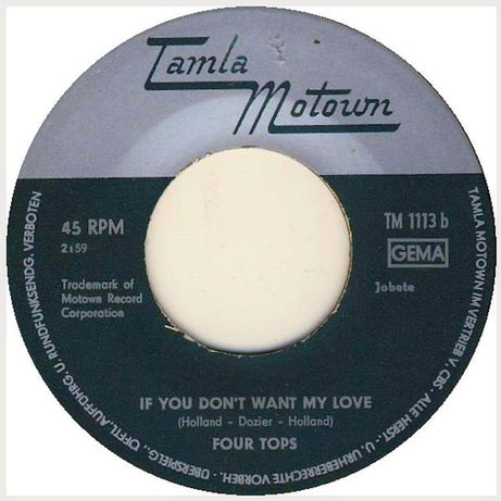 Four Tops : You Keep Running Away (7", Single)