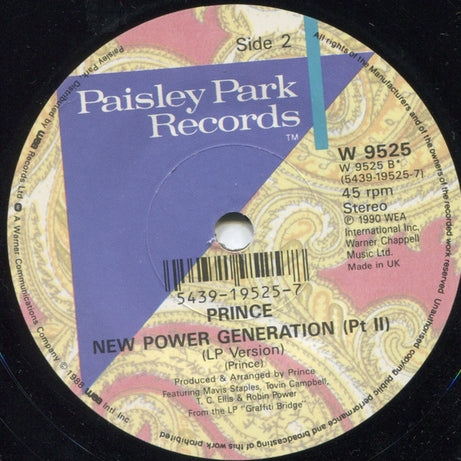 Prince : New Power Generation (7", Single)