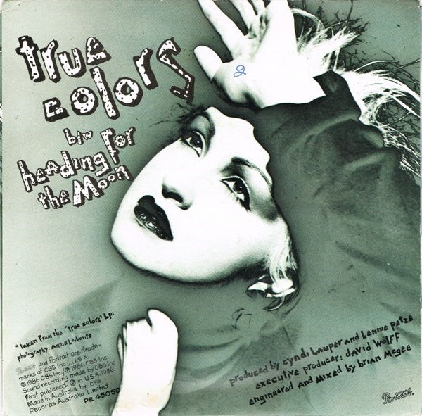 Cyndi Lauper : True Colors (7", Single)