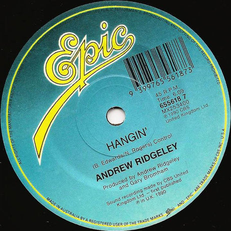 Andrew Ridgeley : Shake (7", Single)
