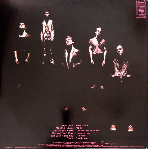 Mi-Sex : Graffiti Crimes (LP, Album + 7", Single)