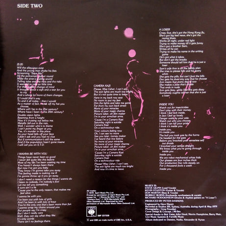 Mi-Sex : Graffiti Crimes (LP, Album + 7", Single)