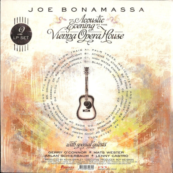 Joe Bonamassa : An Acoustic Evening At The Vienna Opera House (2xLP, Album)