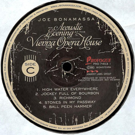 Joe Bonamassa : An Acoustic Evening At The Vienna Opera House (2xLP, Album)