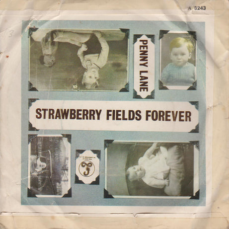 The Beatles : Strawberry Fields Forever / Penny Lane (7", Mono)