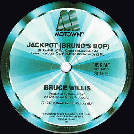 Bruce Willis : Under The Boardwalk (7", Single)