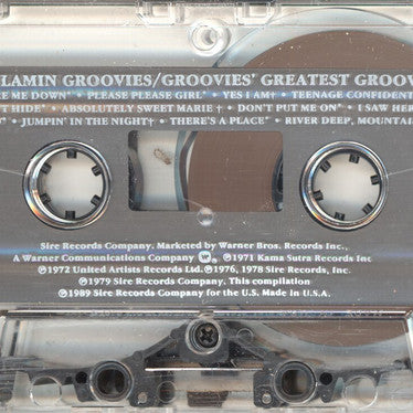 The Flamin' Groovies : Groovies' Greatest Grooves (Cass, Comp, SR)