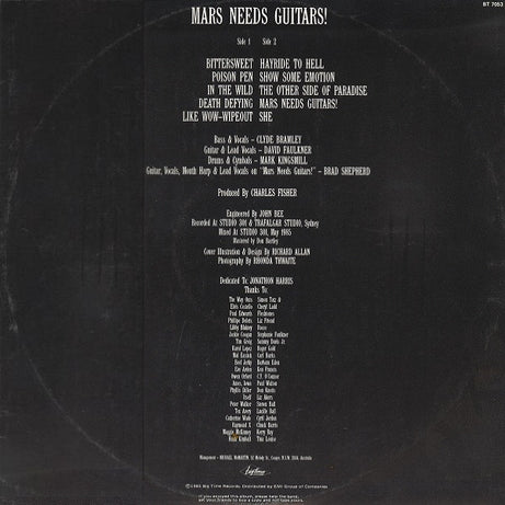 Hoodoo Gurus : Mars Needs Guitars! (LP, Album)