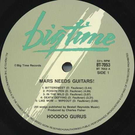 Hoodoo Gurus : Mars Needs Guitars! (LP, Album)