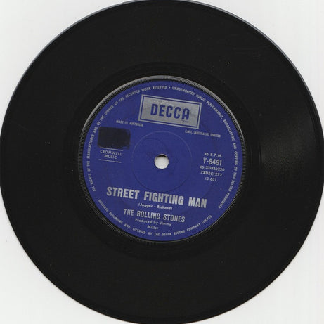 The Rolling Stones : Street Fighting Man / No Expectations (7", Single)