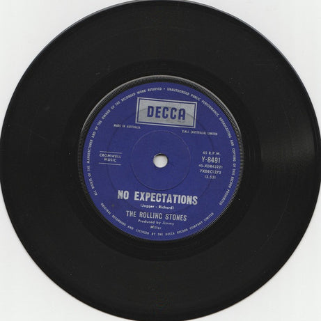 The Rolling Stones : Street Fighting Man / No Expectations (7", Single)
