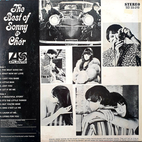Sonny & Cher : The Best Of Sonny & Chér (LP, Comp, RE)