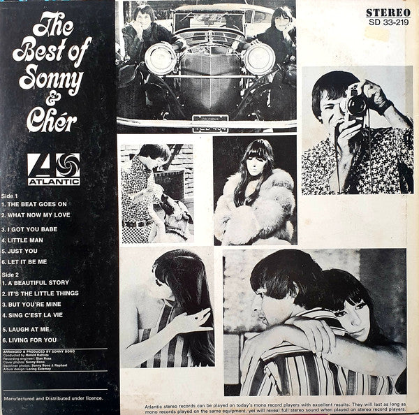 Sonny & Cher : The Best Of Sonny & Chér (LP, Comp, RE)