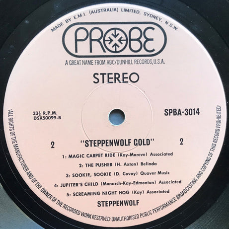 Steppenwolf : Steppenwolf Gold (Their Great Hits) (LP, Comp)